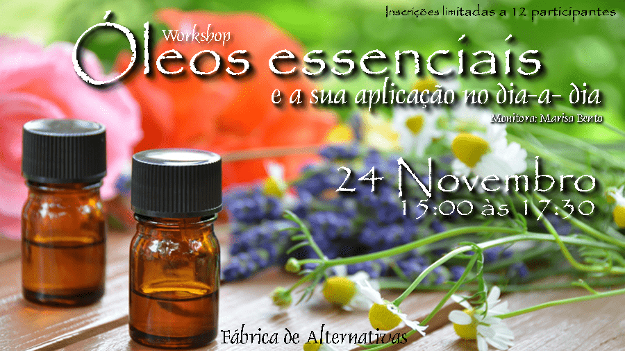 Workshop de Óleos Essenciais