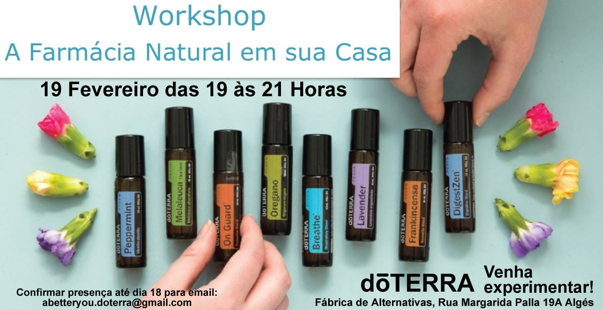 Workshop - A Farmácia Natural em sua Casa