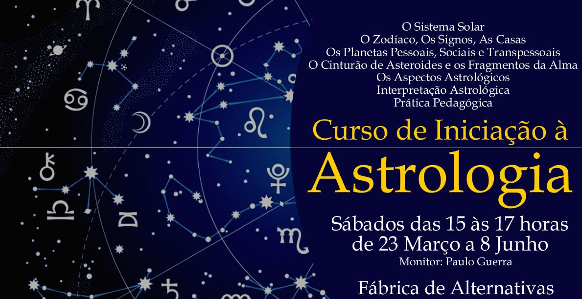 Curso de iniciação à Astrologia