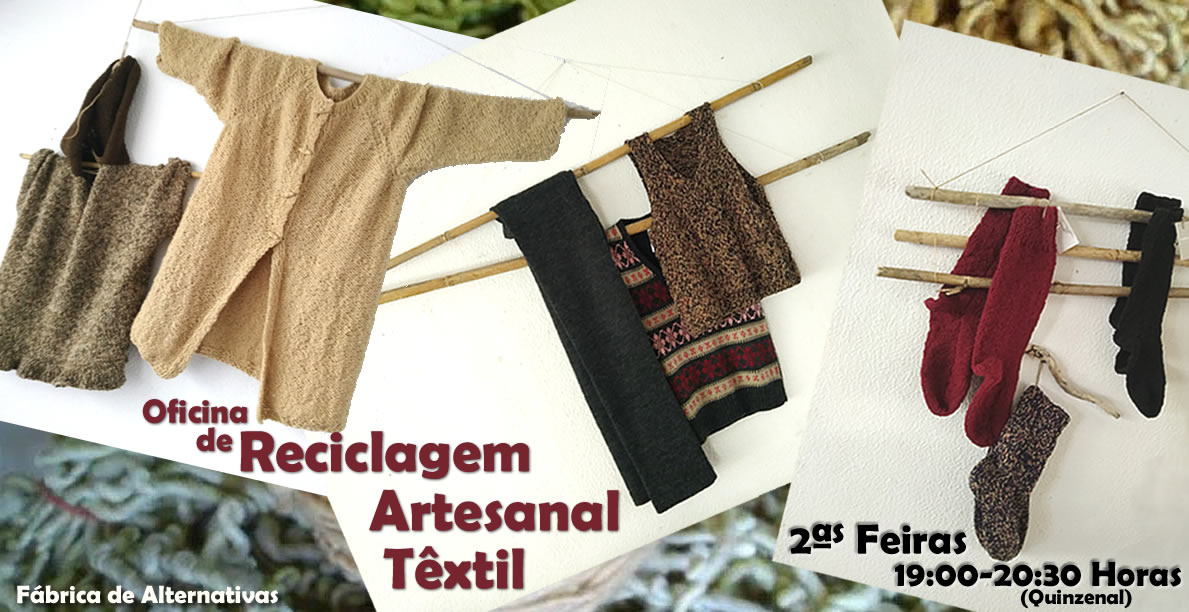 Reciclagem Artesanal Têxtil