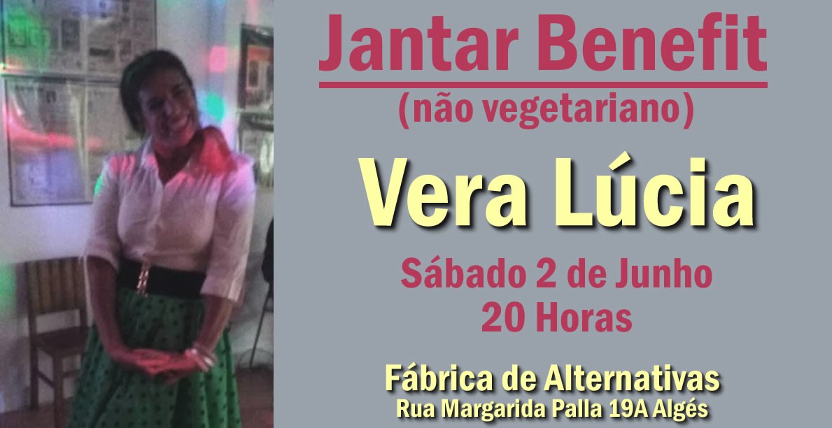 Jantar Benefit Vera Lúcia