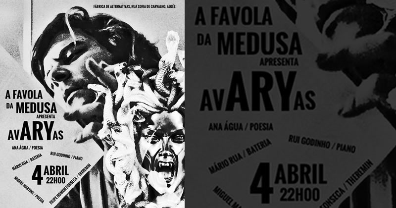 A Favola da Medusa apresenta avARYas (CANCELADO)