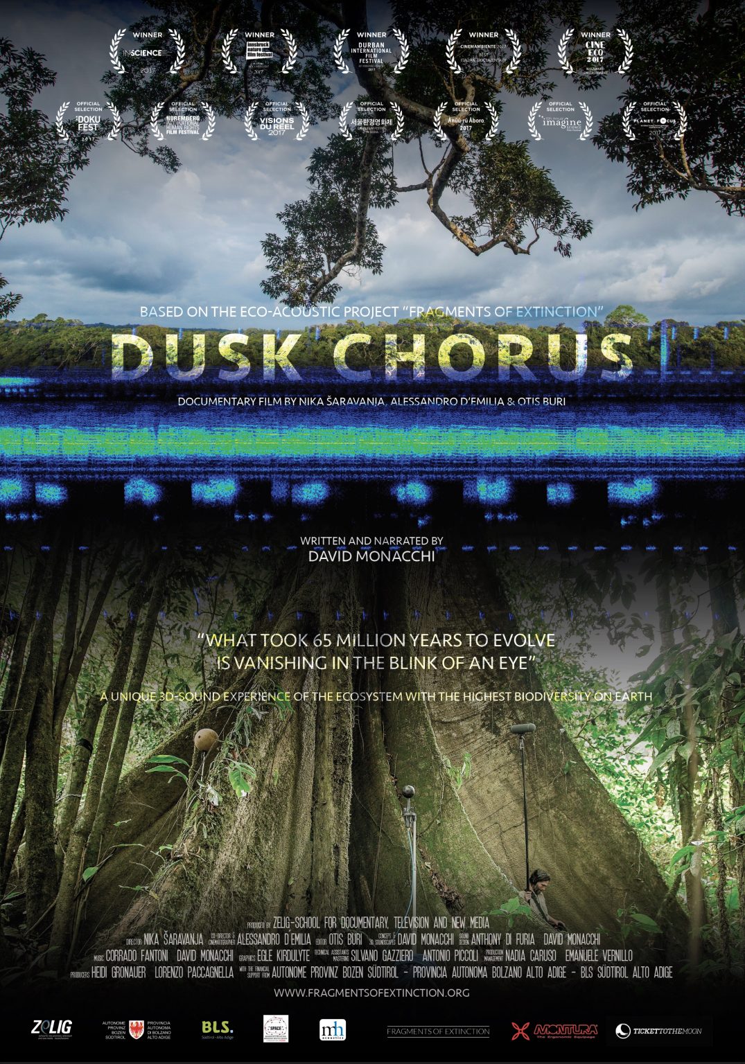 Ciclo de Cinema Ecologia - Dusk Chorus - Para ver em Casa