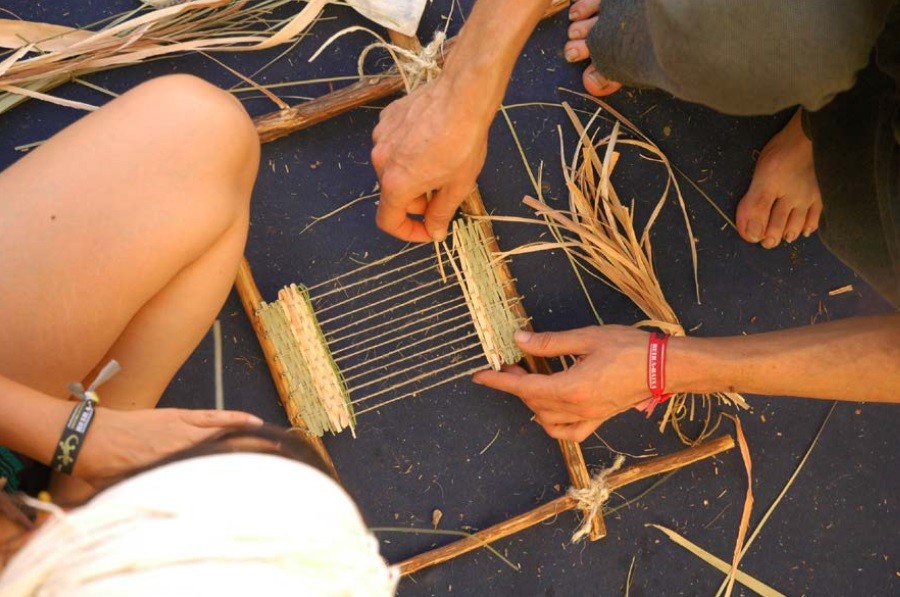 Apresentação de Projeto de Tecelagem Vegetal