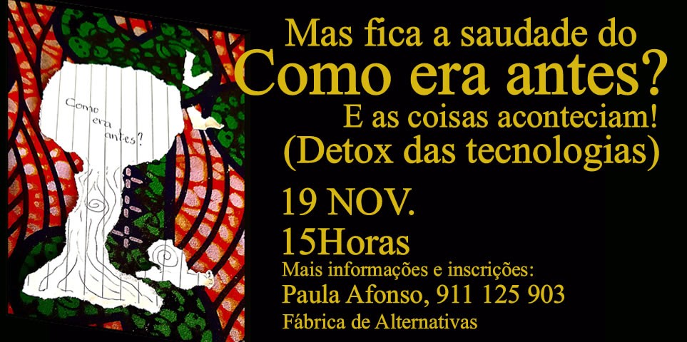 Oficina | Detox das tecnologias