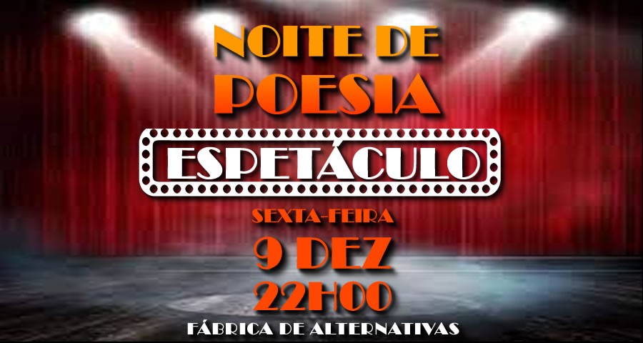 Noite de Poesia - Espetáculo