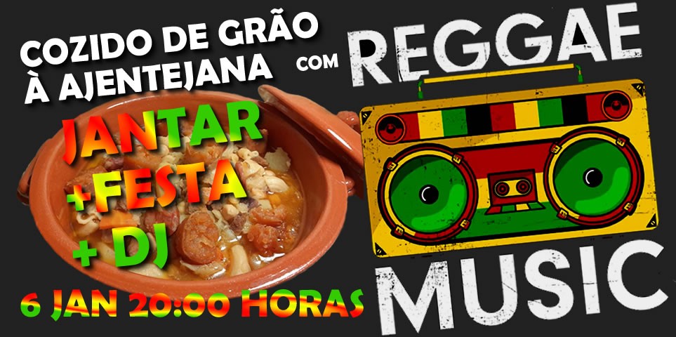 Musica reggae c/Jantar