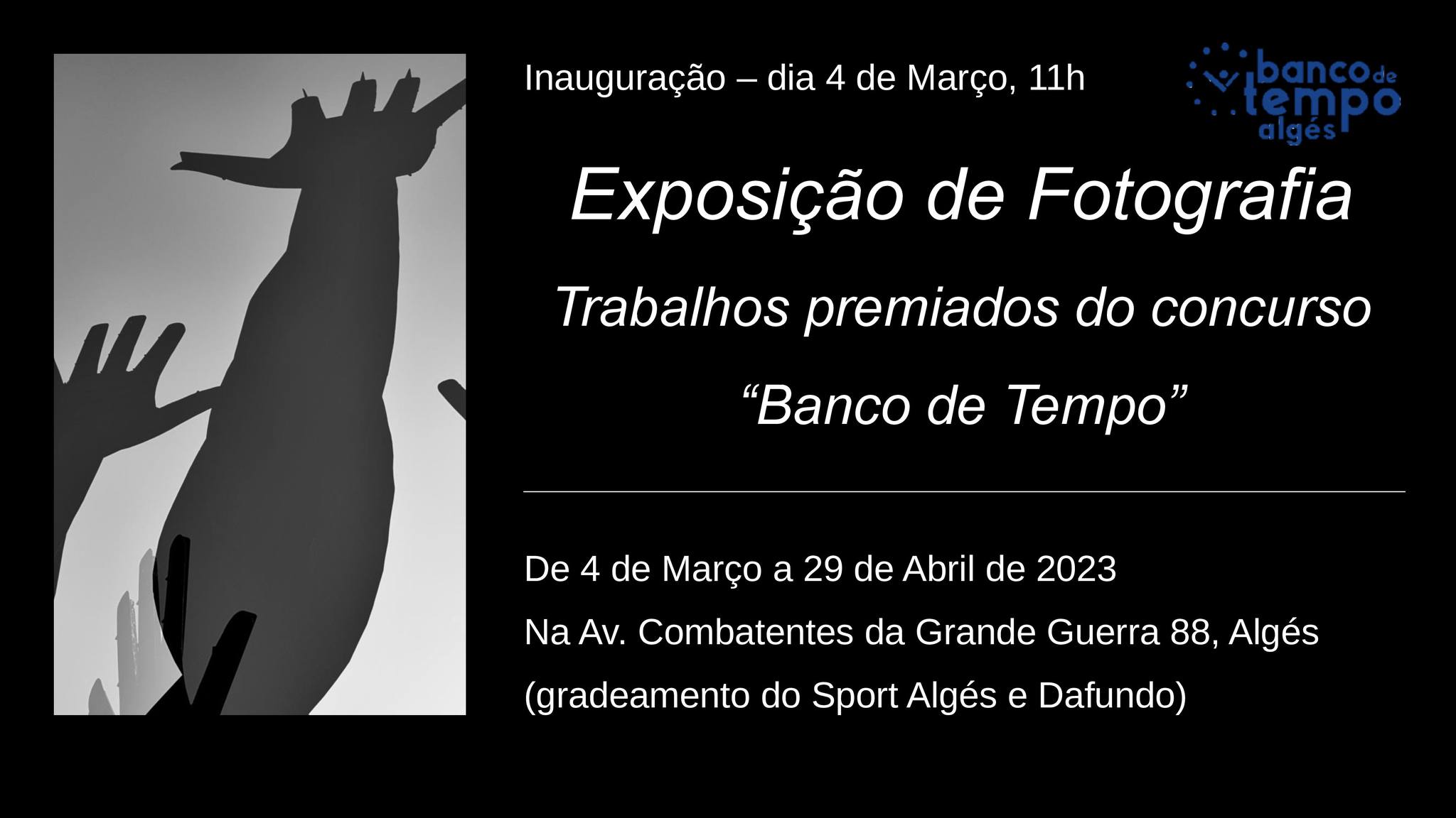 Inauguração da Exposição Banco de Tempo