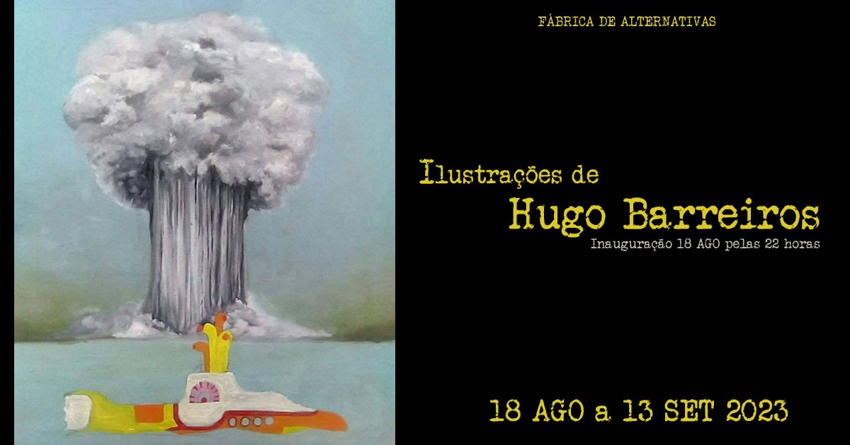 Inauguração da Exposição de Ilustrações de Hugo Barreiros