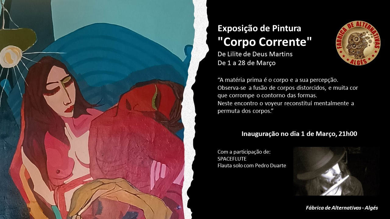 Inauguração da Exposição de Pintura "Corpo Corrente"