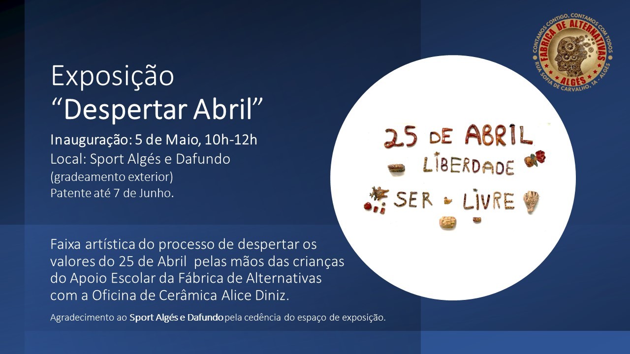 Exposição "Despertar Abril"