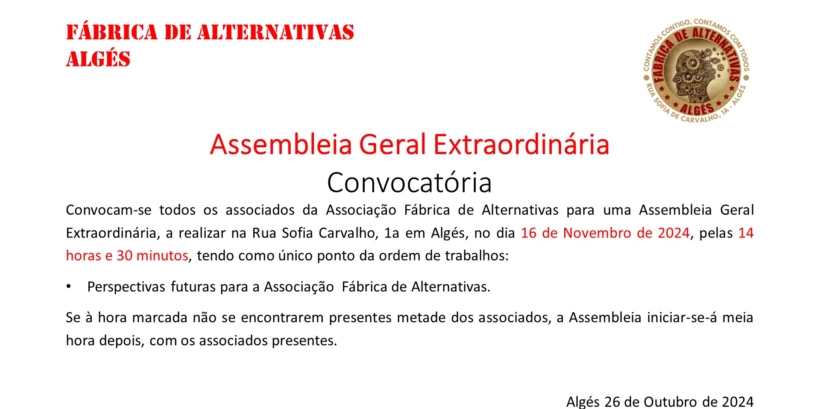 Assembleia Geral Extraordinaria