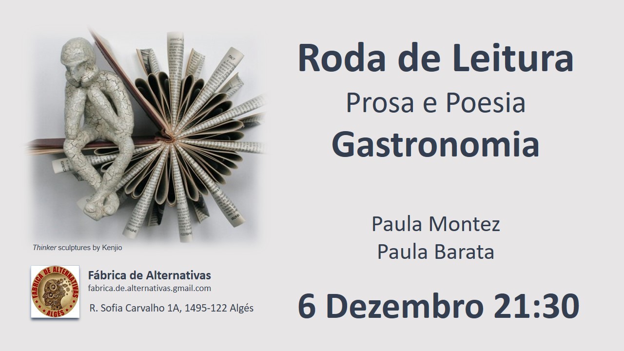 Roda de Leitura - Tema Gastronomia